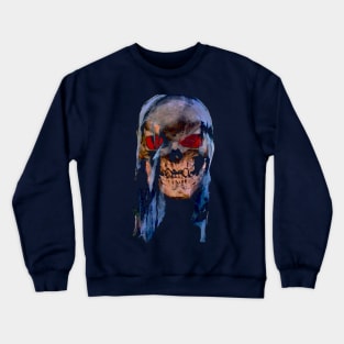 Skull Scary Metal Head Crewneck Sweatshirt